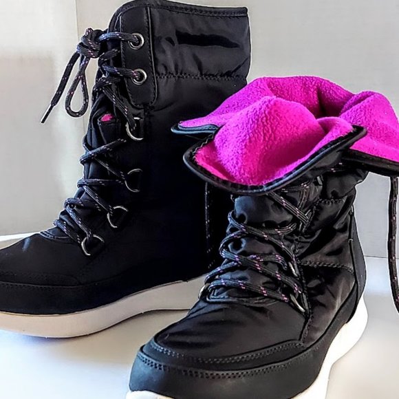 Unisex Kids Waterproof Snow Boots "Cougar" Sz 6 (Almost New) - Picture 1 of 10
